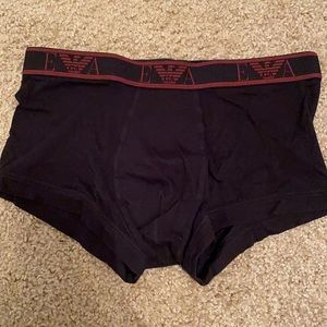 Armani boxer briefs (black/red)